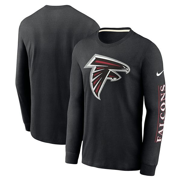 Men's Nike Black Atlanta Falcons Fashion Long Sleeve T-Shirt