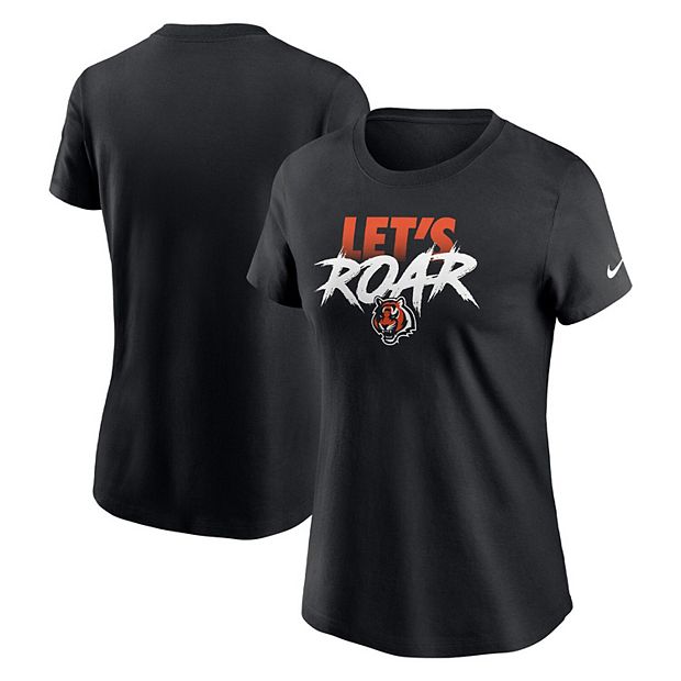 CINCINNATI BENGALS TEAM LOGO BLACK T-SHIRT –