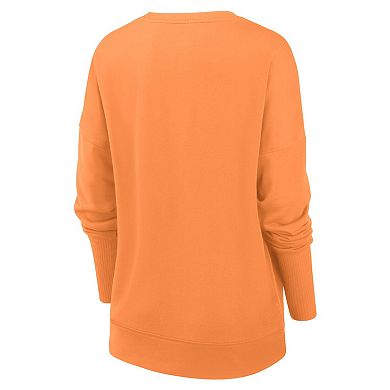 Women's Nike Orange Tampa Bay Buccaneers Rewind Playback Icon Performance Pullover Sweatshirt