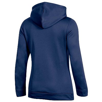 Women s Champion Navy North Carolina Tar Heels Arch Logo 2.0 Pullover Hoodie
