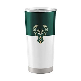 Milwaukee Bucks 20oz. Colorblock Stainless Steel Tumbler