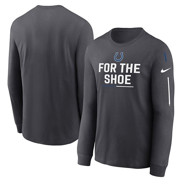 Nike Team Slogan (NFL Indianapolis Colts) Men's Long-Sleeve T-Shirt. Nike .com