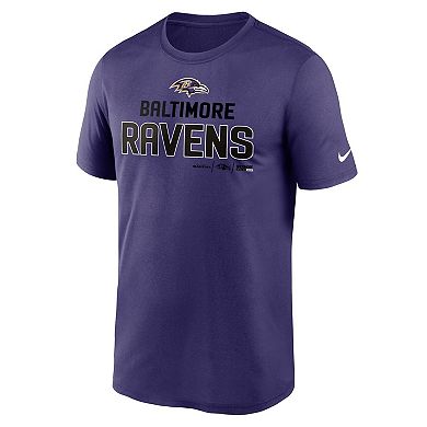 Men's Nike Purple Baltimore Ravens Legend Community Performance T-Shirt