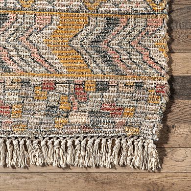 nuLoom Vintage Flatweave Hermina Area Rug