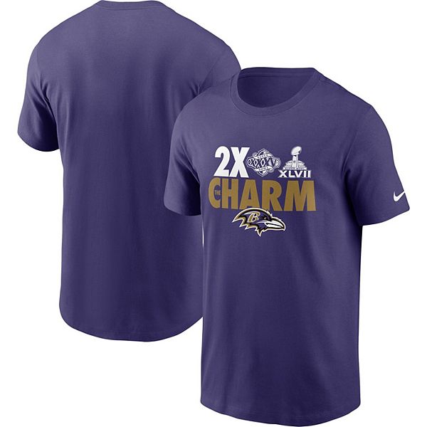 Nike Color Block Team Name (NFL Baltimore Ravens) Men's T-Shirt.