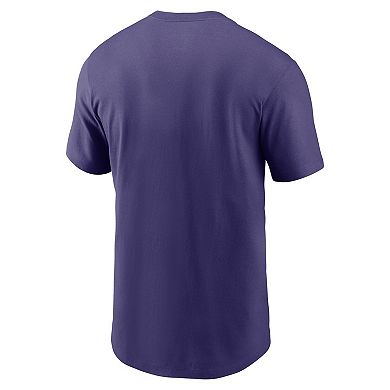 Men's Nike Purple Baltimore Ravens Hometown Collection 2x Super Bowl Champions T-Shirt