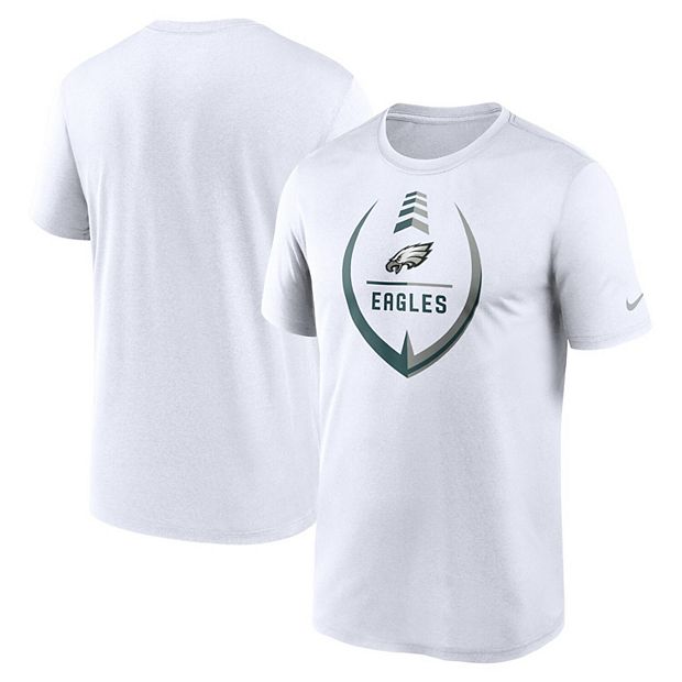 Men's Nike White Philadelphia Eagles Icon Legend Performance T-Shirt