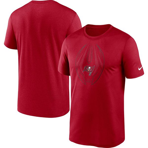 Nike Women's Fashion (NFL Tampa Bay Buccaneers) 3/4-Sleeve T-Shirt in Red, Size: Small | NKNW19MR8B-06O