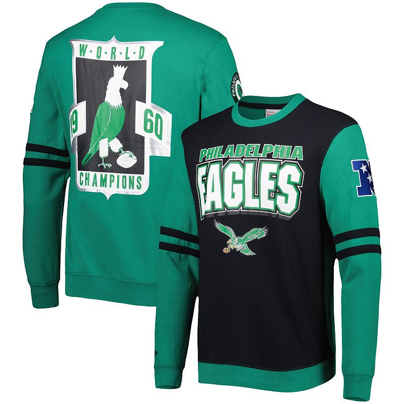 Mitchell And Ness Youth Philadelphia Eagles Light Up Green Shirt, hoodie,  sweater, long sleeve and tank top