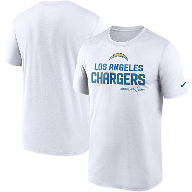 Men's Nike White Los Angeles Chargers Legend Community Performance T-Shirt