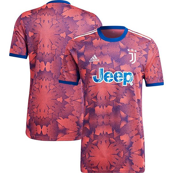 Pink/Blue Juventus 2022/23 Third Replica Jersey