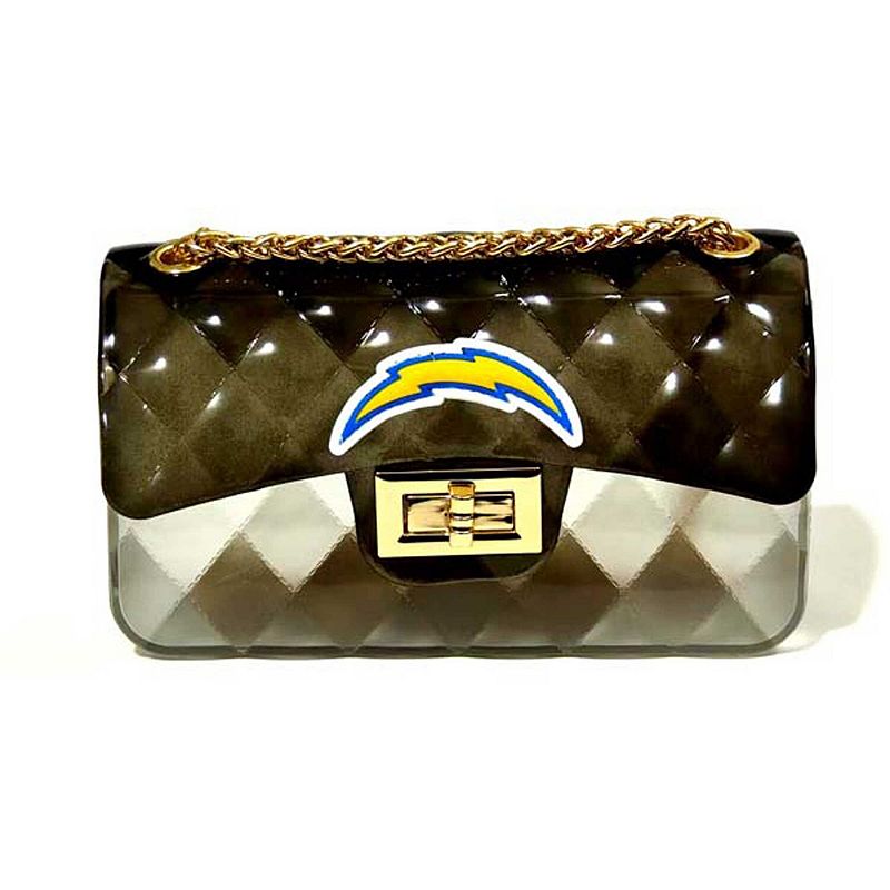 Cuce Los Angeles Chargers Jelly Crossbody Purse, Multicolor
