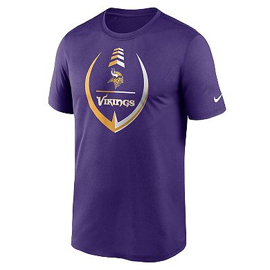 Men's Nike Purple Minnesota Vikings Icon Legend Performance T-Shirt