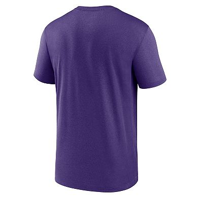 Men's Nike Purple Minnesota Vikings Icon Legend Performance T-Shirt