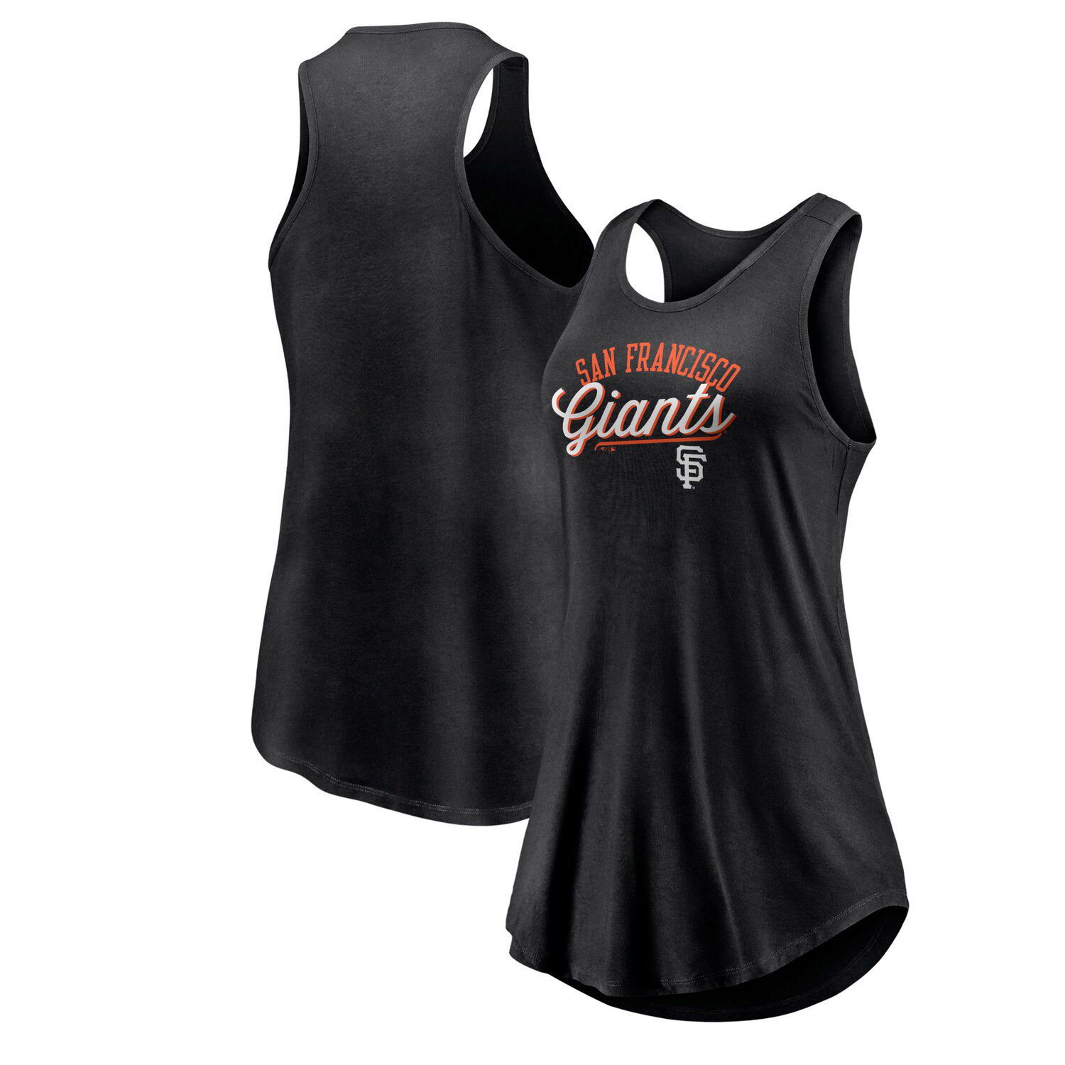 Soft As A Grape Women's Navy Atlanta Braves Plus Size Swing For The Fences  Racerback Tank Top, Empty