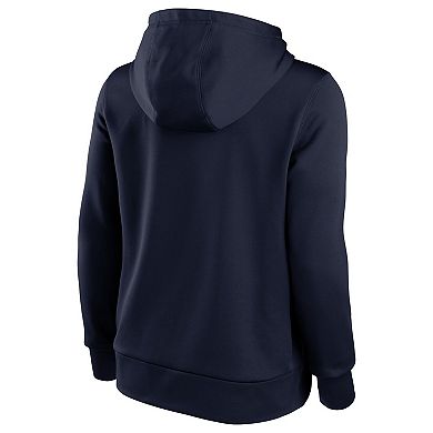 Women's Nike Navy New England Patriots Performance Pullover Hoodie