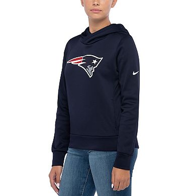 Women's Nike Navy New England Patriots Performance Pullover Hoodie
