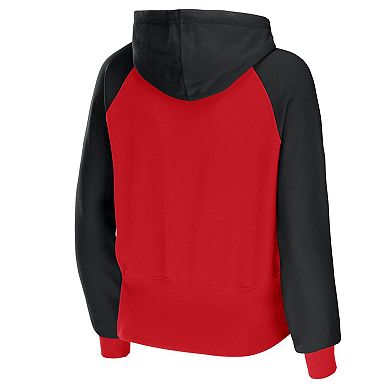 Women's WEAR by Erin Andrews Scarlet San Francisco 49ers Colorblock ...