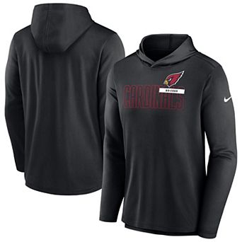 Men's Nike Black Arizona Cardinals Performance Team Pullover Hoodie