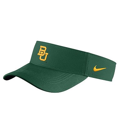 Men's Nike Baylor Bears Green Sideline Performance Visor