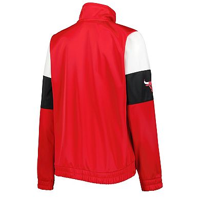 Women's G-III 4Her by Carl Banks Red Chicago Bulls Change Up Full-Zip Track Jacket
