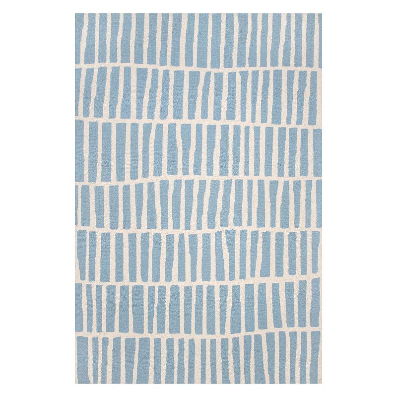 nuLoom Hand Tufted Lemuel Area Rug, Blue, 5X8 Ft