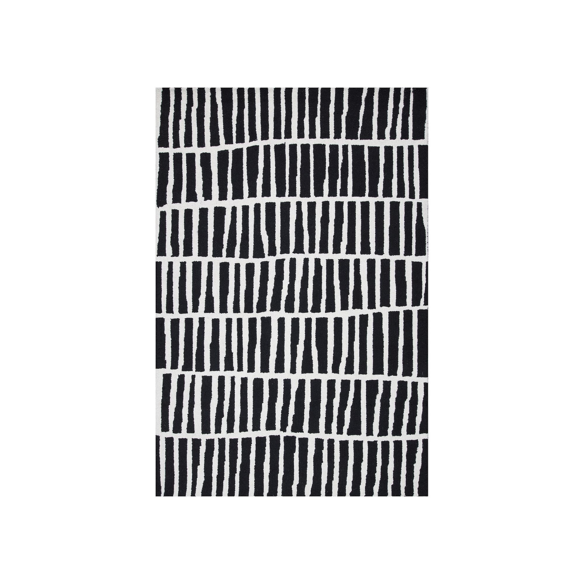 nuLoom Hand Tufted Lemuel Area Rug, Black