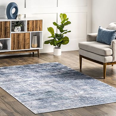 nuLoom Katia Modern Abstract Machine Washable Area Rug