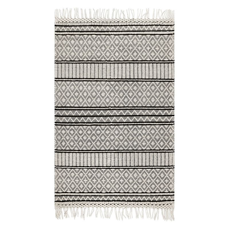 nuLoom Texture Supreme Area Rug, White, 7.5X9.5 Ft