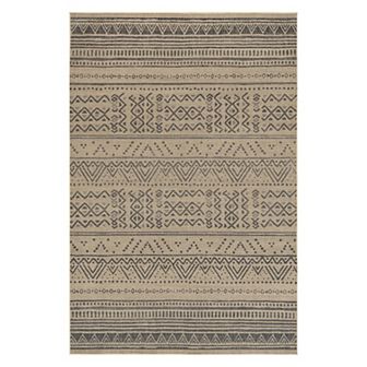 nuLoom Anisa Tribal Stripe Easy-Jute Machine Washable Area Rug