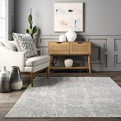 nuLoom Justine Vintage Medallion Area Rug