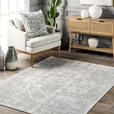 nuLoom Justine Vintage Medallion Area Rug