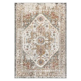 nuLoom Justine Vintage Medallion Area Rug