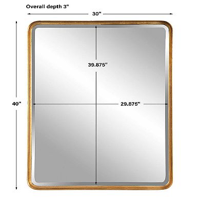 Uttermost Rounded Rectangle Wall Mirror