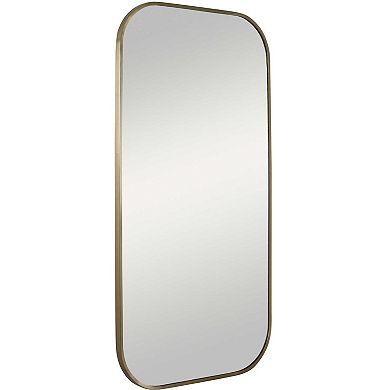 Uttermost Rounded Corner Rectangle Wall Mirror