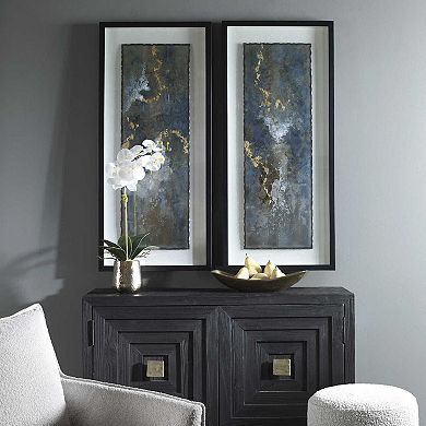 Abstract Framed Wall Art 2-piece Set