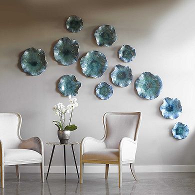 Abella Blue Ceramic Decor 3-piece Set