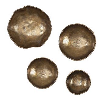 Lucky Coins Wall Decor 4 pc Set
