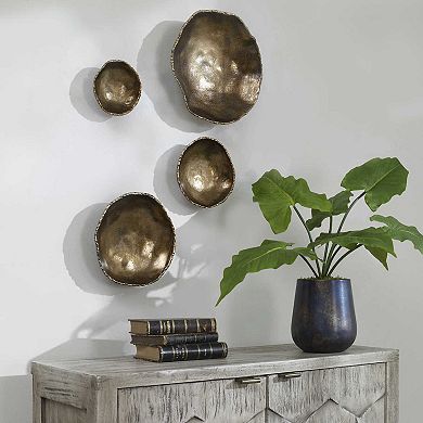 Lucky Coins Wall Decor 4-piece Set