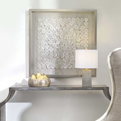 Uttermost Roxas Oyster Shell Shadow Box