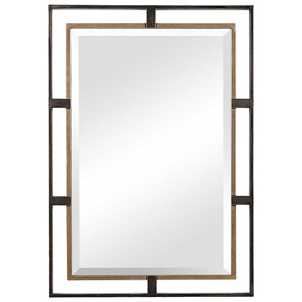 Uttermost Rectangular Suspended Illusion Wall Mirror