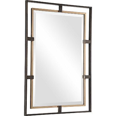 Rectangular Suspended Illusion Wall Mirror