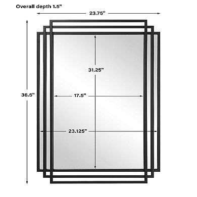 Uttermost Rectangular Wall Mirror