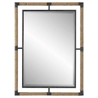 Rectangular Suspended Illusion Wall Mirror
