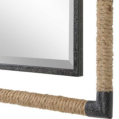Rectangular Suspended Illusion Wall Mirror