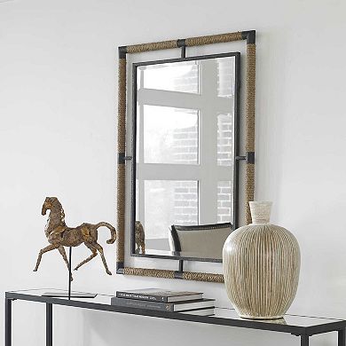 Rectangular Suspended Illusion Wall Mirror