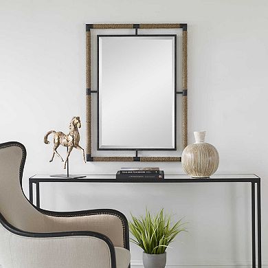 Rectangular Suspended Illusion Wall Mirror
