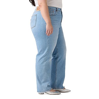 Plus Size Levi's® 501™ High-Rise Straight Leg Jeans