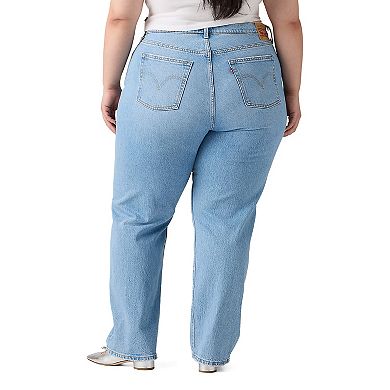 Plus Size Levi's?? 501??? High-Rise Straight Leg Jeans