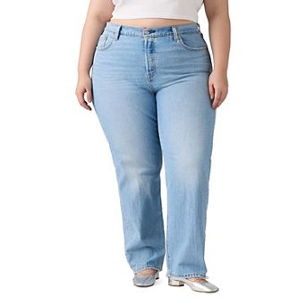 Plus Size Levi's® 501™ High-Rise Straight Leg Jeans